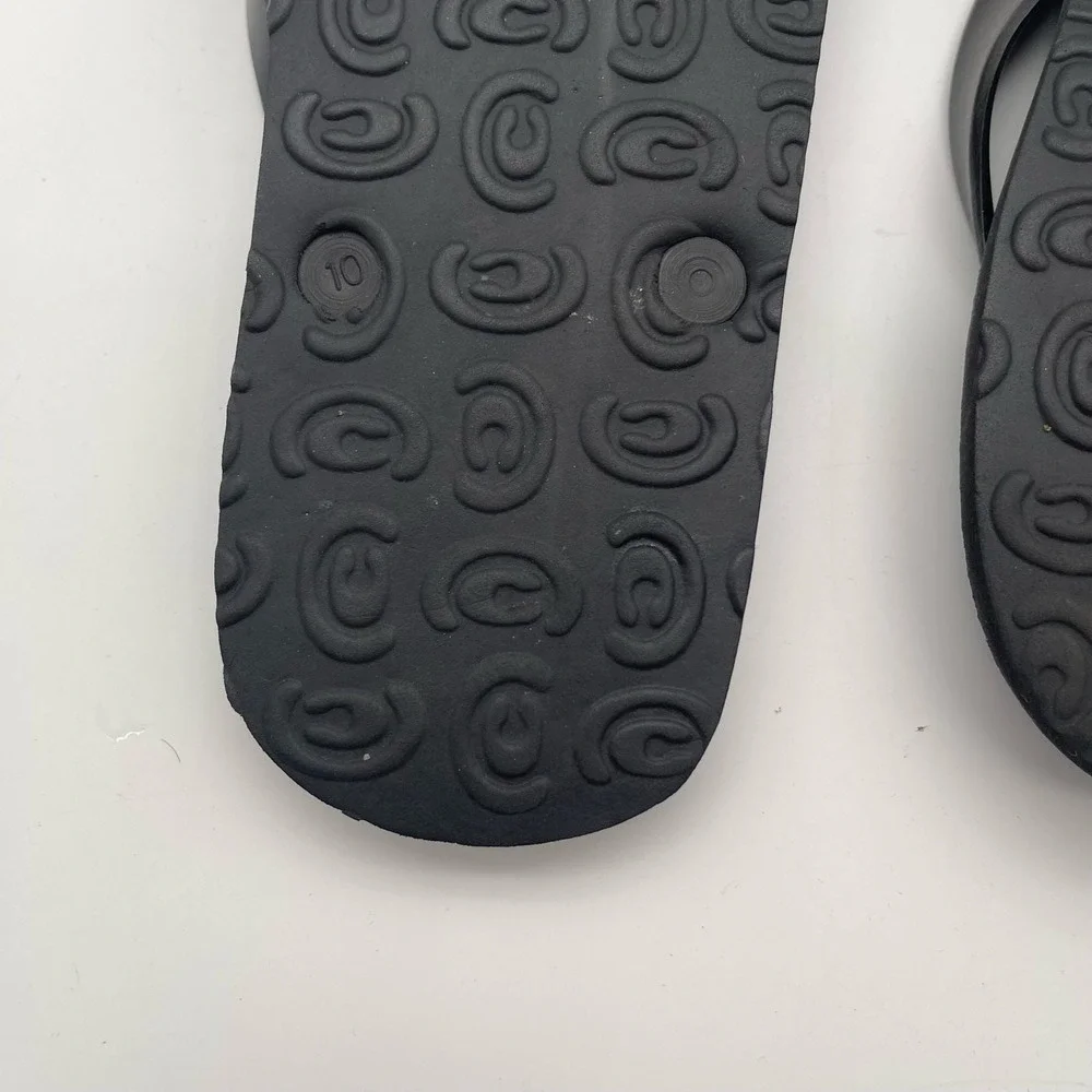 Cobian Mens Aqua Pod Water Friendly Flip Flops Black Sandal 10 12345